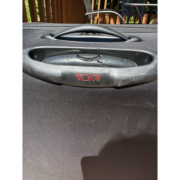 Tumi Alpha 22026DH Black Medium Trip Expandable Suitcase w/ garment bag - Picture 6 of 16